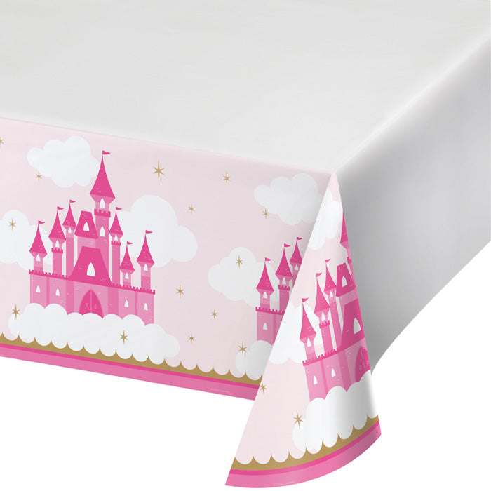 Little Princess Plastic Tablecover 48" X 88" by Creative Converting