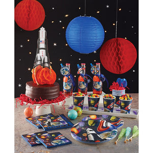 Space Blast Paper Plates, 8 ct Party Supplies