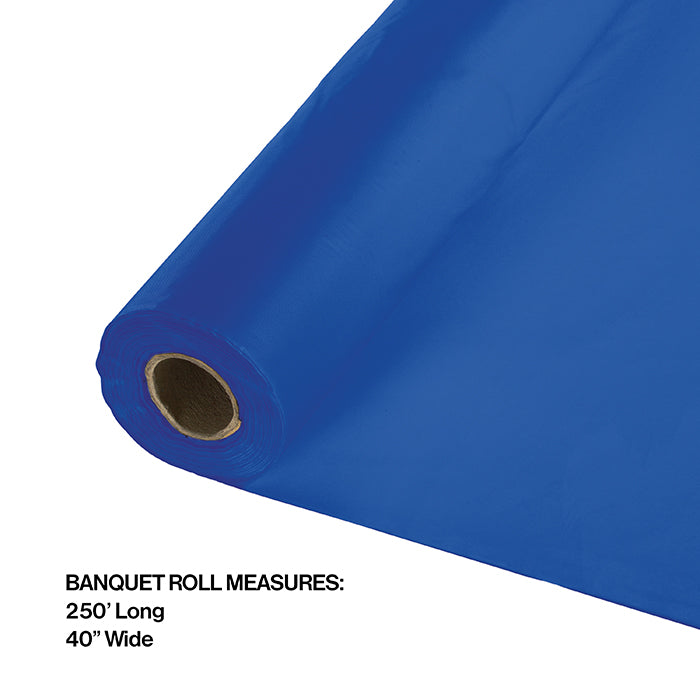 Cobalt Banquet Roll 40" X 250' Party Decoration