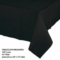 Black Velvet Tablecover 54