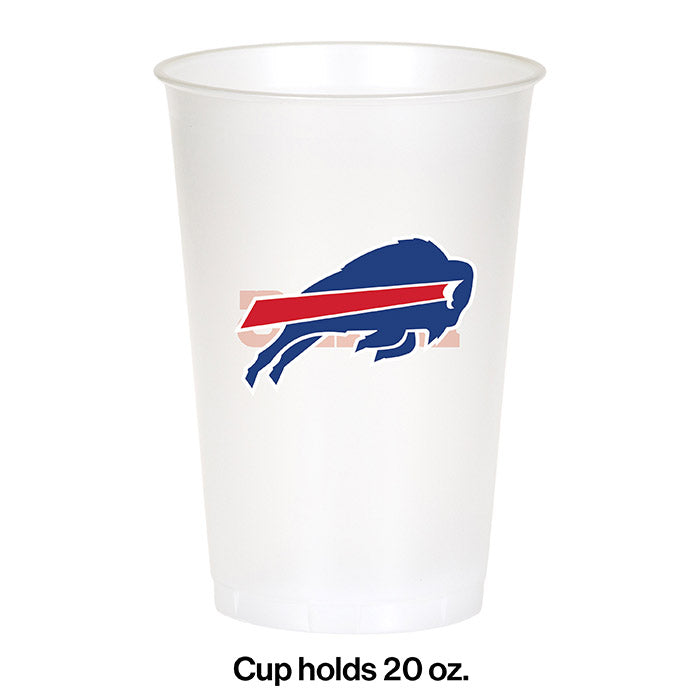 Buffalo Bills Plastic Cup, 20Oz, 8 ct