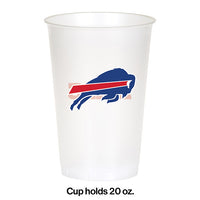 Buffalo Bills Plastic Cup, 20Oz, 8 ct