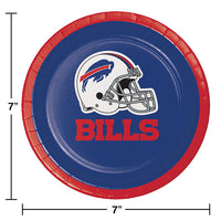Buffalo Bills Dessert Plates, 8 ct Party Decoration