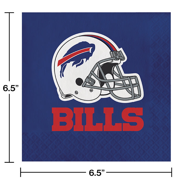 Buffalo Bills Napkins, 16 ct Party Decoration
