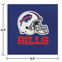 Buffalo Bills Napkins, 16 ct Party Decoration