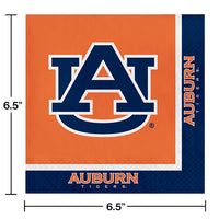 Auburn University Napkins, 20 ct Party Decoration