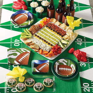 Football Party Dessert Plates, 8 ct Party Supplies