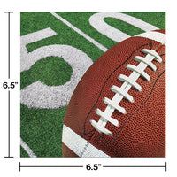 Football Party Napkins, 16 ct Party Decoration