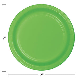 Fresh Lime Green Dessert Plates, 8 ct Party Decoration