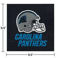 Carolina Panther Napkins, 16 ct Party Decoration