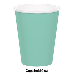 Fresh Mint Hot/Cold Paper Cups 9 Oz., 24 ct Party Decoration