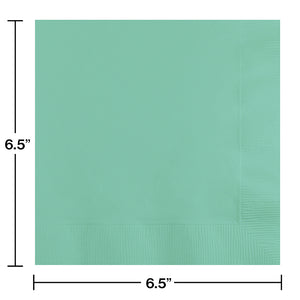 Fresh Mint Luncheon Napkin 3Ply, 50 ct Party Decoration