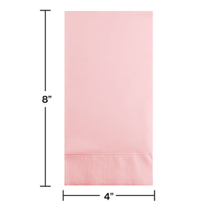 Classic Pink Guest Towel, 3 Ply, 16 ct Party Decoration