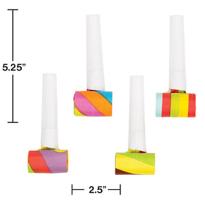 Assorted Party Blowers, 4 ct Party Decoration