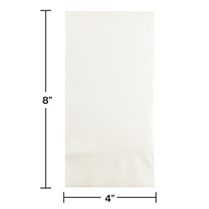 White Guest Towel, 3 Ply, 16 ct Party Decoration