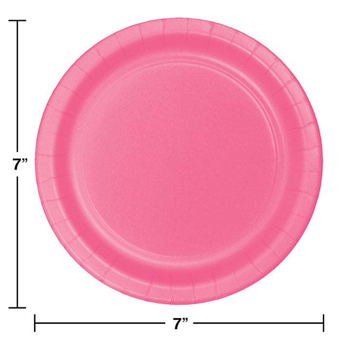 Candy Pink Dessert Plates, 8 ct Party Decoration