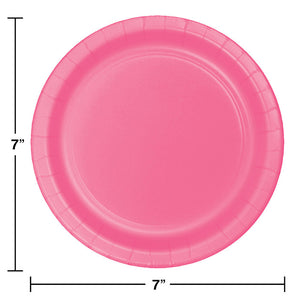 Candy Pink Dessert Plates, 8 ct Party Decoration