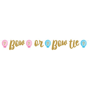 Gender Reveal Balloons Banner by Creative Converting
