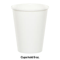 White Hot/Cold Paper Paper Cups 9 Oz., 24 ct Party Decoration