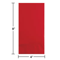 Classic Red Guest Towel, 3 Ply, 16 ct Party Decoration