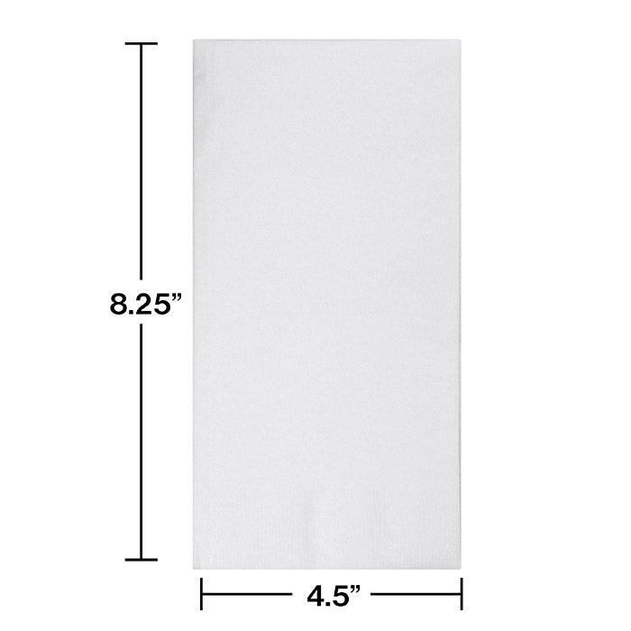 White Buffet Airlaid Napkins (50/Pkg)