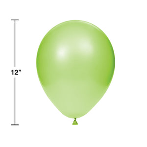 Latex Balloons 12" Fresh Lime, 15 ct Party Decoration