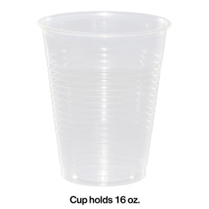 Clear Plastic Cups, 20 ct Party Decoration