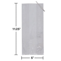 Cello Bag, Lg Clear, 20 ct Party Decoration