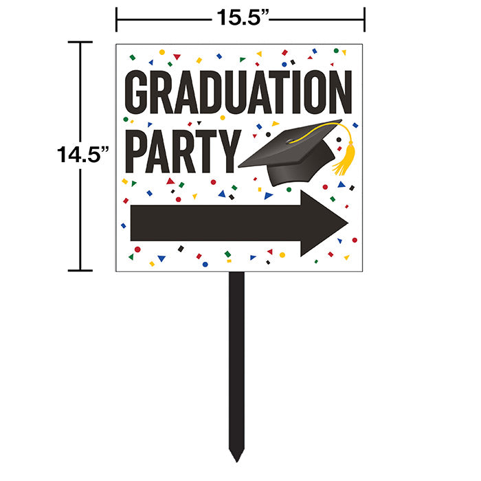 Graduation Yard Sign