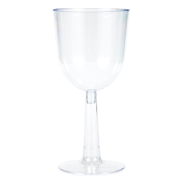 Clear Plastic Wine Glasses 12 Oz, 4 ct by Creative Converting