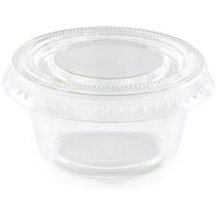 2Oz Portion Cups, Clear With Lid, 24 ct by Creative Converting
