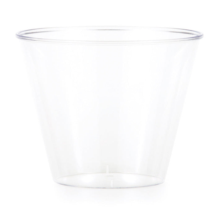 Clear Plastic Glasses, 9 Oz, 8 ct by Creative Converting