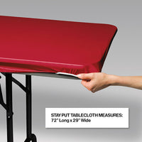 Stay Put Tablecover Red, 29