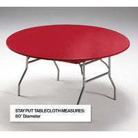 Stay Put Tablecover Red, 60