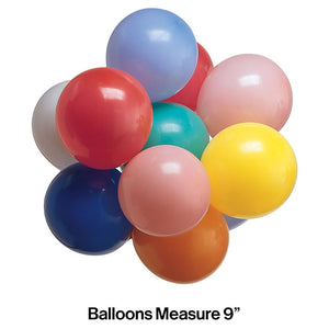 Assorted 9" Latex Balloons, 20 ct Party Decoration