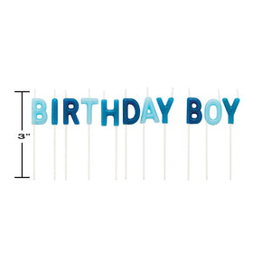 Birthday Boy Pick Candles, 12 ct Party Decoration