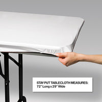 Stay Put Tablecover White, 29