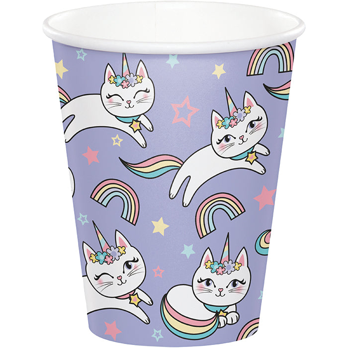 Sassy Caticorn Hot/Cold Cups 9Oz. 8ct by Creative Converting
