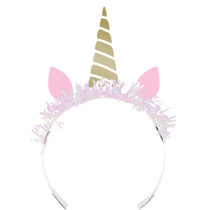 Unicorn Sparkle Tiaras, 8 ct
