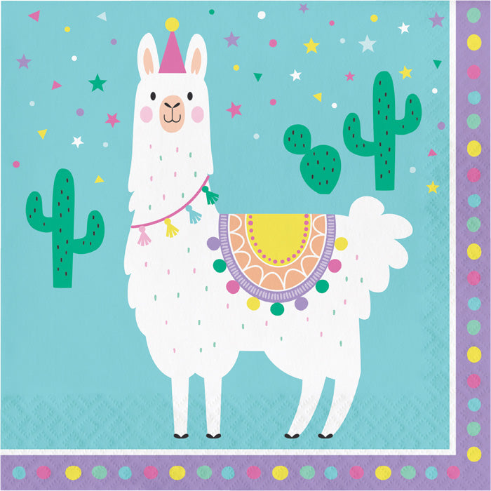 Llama Party Napkins, 16 ct by Creative Converting