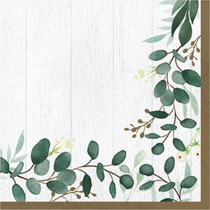 Eucalyptus Greens Luncheon Napkin 16ct by Creative Converting