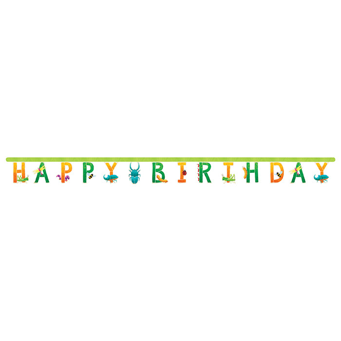 Birthday Bugs Jointed Banner Lg by Creative Converting