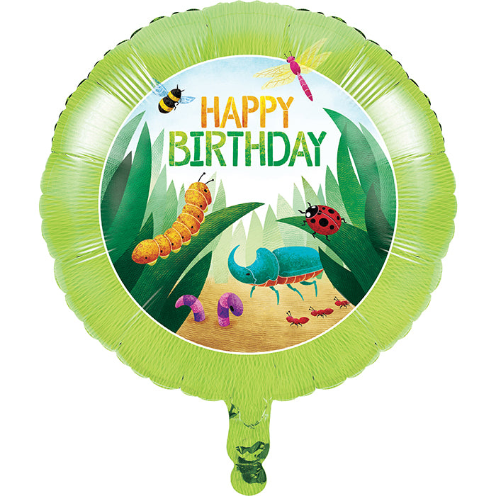 Birthday Bugs Metallic Balloon 18" by Creative Converting
