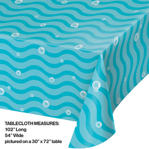 Narwhal Party Paper Tablecover 54" X 102" Party Decoration
