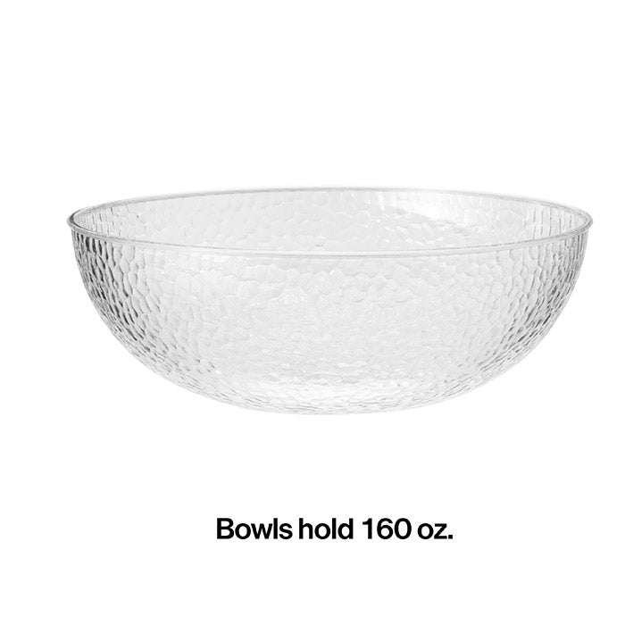 5.2 Qt Clear Pebble Bowl