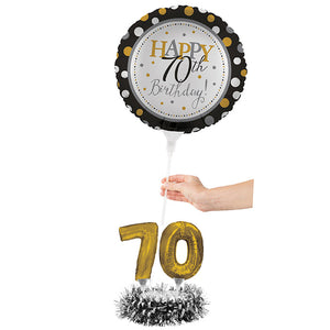 70th Birthday Balloon Centerpiece Kit Party Supplies