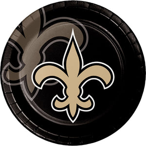 New Orleans Saints Paper Plates, 8 ct by Creative Converting