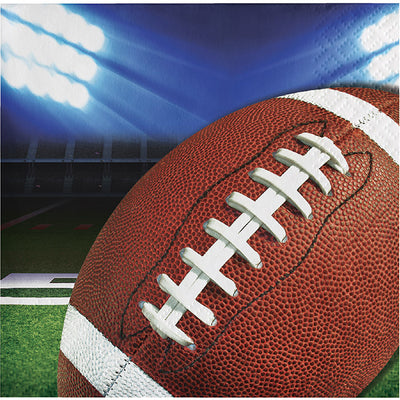 Football Party Beverage Napkins, 16 ct by Creative Converting