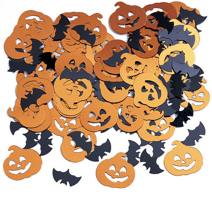 Bats And Pumpkin Confetti, 0.5 oz by Creative Converting