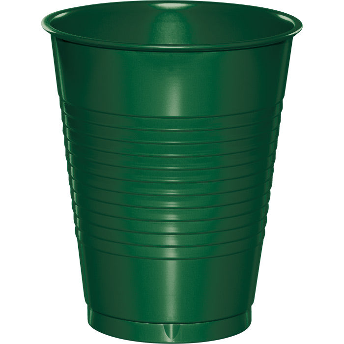 Hunter Green 16 Oz Plastic Cups (20/Pkg)
